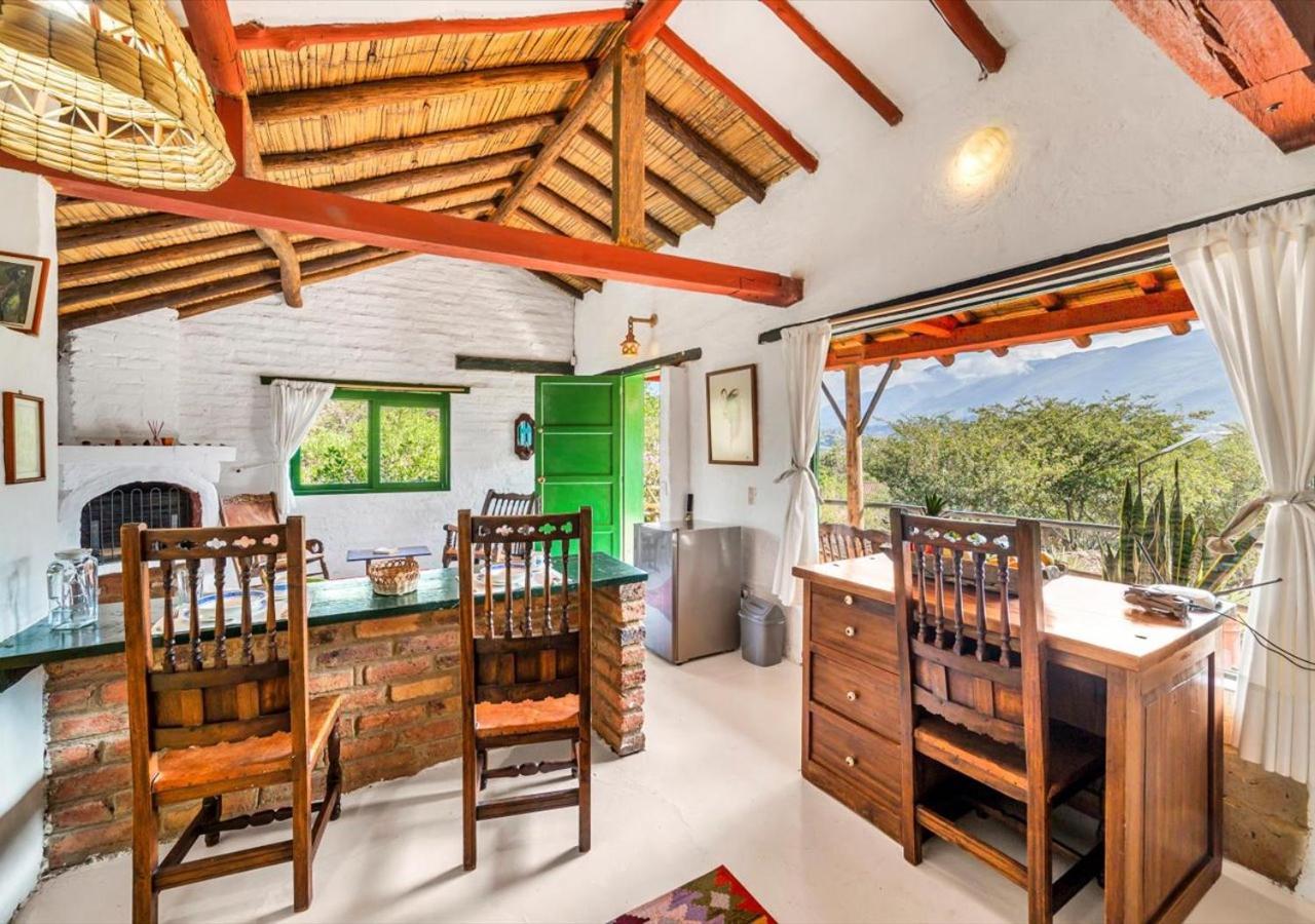El Hayuelo Ecolodge 비야 데 레이바 외부 사진