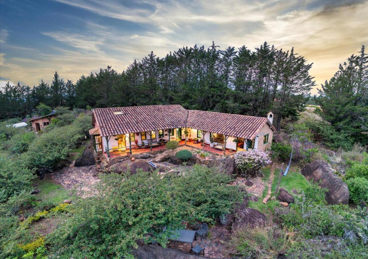 El Hayuelo Ecolodge 비야 데 레이바 외부 사진
