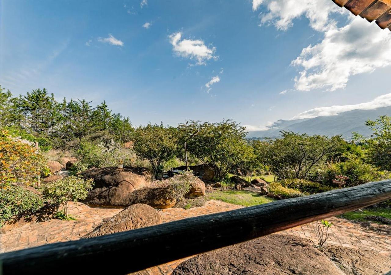 El Hayuelo Ecolodge 비야 데 레이바 외부 사진